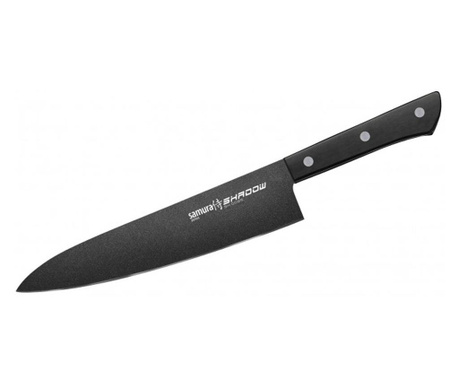 Нож за готвач Samura Shadow, HRC 59, острие от японска стомана 19,5 см