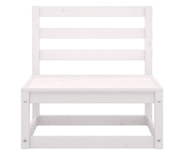 Canapele de mijloc gradina perne antracit 2 buc. lemn masiv pin