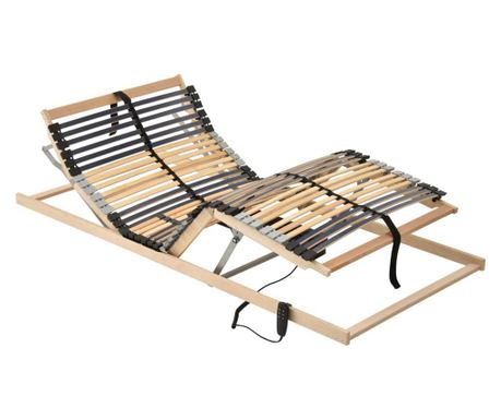 Električna podnica za krevet s 42 letvice i 7 zona 90 x 200 cm 
