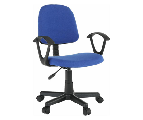 Tamson plava crna uredska stolica 55x48x94 cm