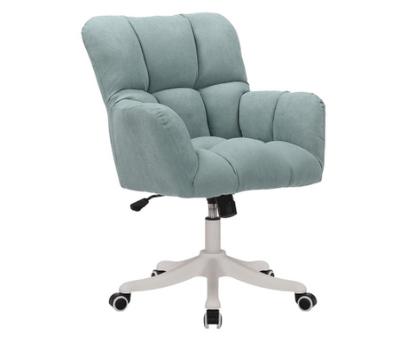 Irodai szék menta zöld textil kárpitozás Lorel 64x67x99,5 cm