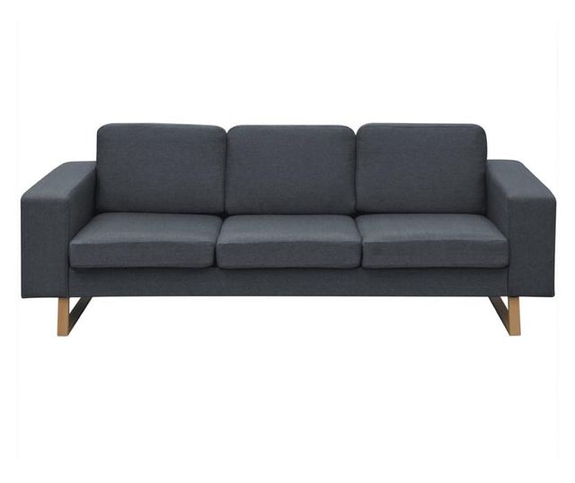 Canapea pentru 3 persoane Gri inchis