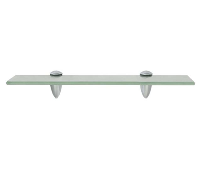 2 db lebegő üvegpolc 40 x 10 cm 8 mm