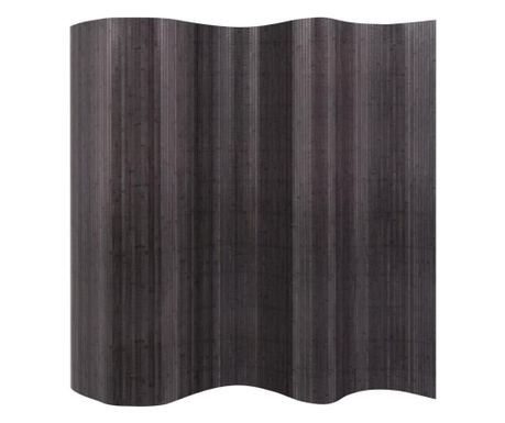Sobna Pregrada od Bambusa Siva 250 x 165 cm 