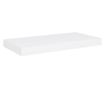 fehér MDF lebegő fali polc 50 x 23 x 3,8 cm