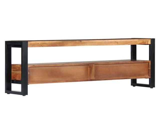 TV ormarić 140 x 30 x 45 cm od masivnog drva bagrema