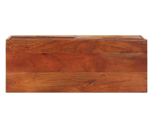 tömör akácfa TV-szekrény 80 x 30 x 42 cm