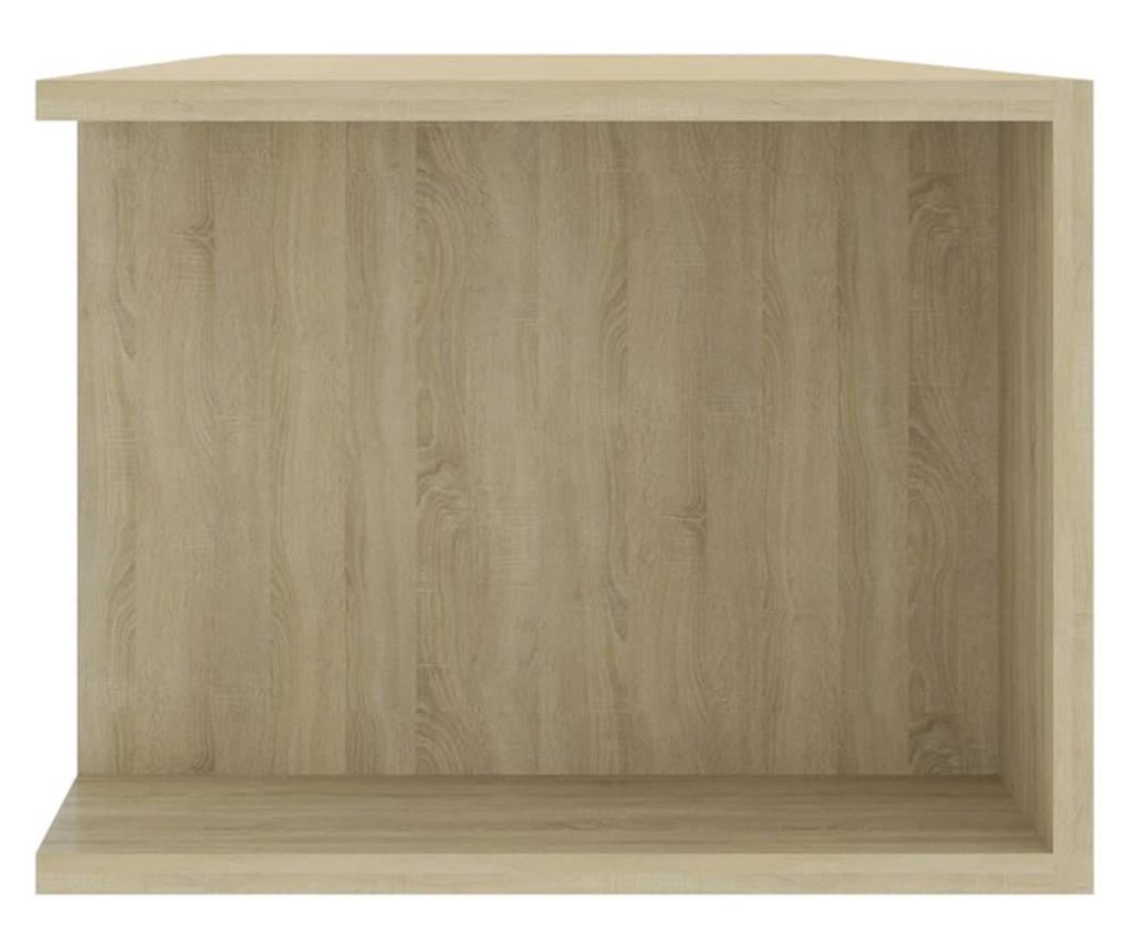 TV ormarić s LED svjetlima boja hrasta sonome 135 x 39 x 30 cm - 21