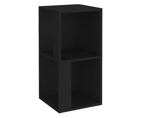 Dulap de colț, negru, 33x33x67 cm, PAL