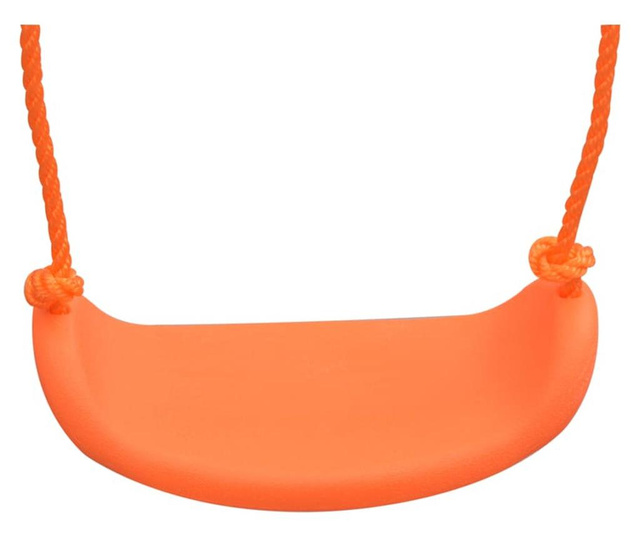 Единична люлка с оранжеви седалки