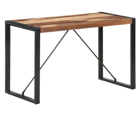 Jedilna miza 120x60x75 cm trden les s finišem iz palisandra