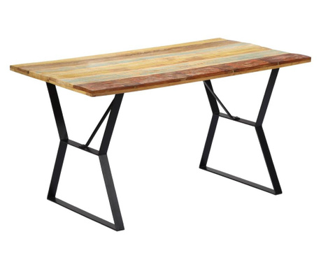 Jedilna miza 140x80x76 cm trden predelan les