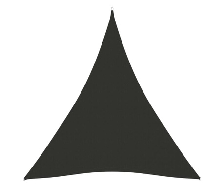 Parasolar, antracit, 5x6x6 m, țesătură oxford, triunghiular