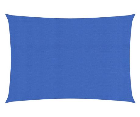 Stínící plachta 160 g/m² modrá 2 x 4,5 m HDPE