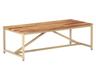 Stolić za kavu, 120 x 60 x 40 cm, masivno drvo sheesham