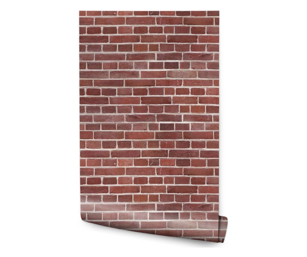  Tapéta Sötétvörös tégla 0,53x10m