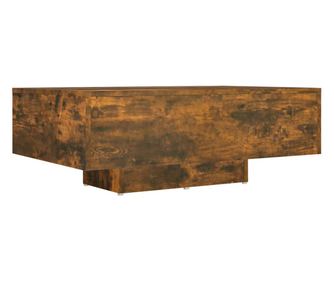 Konferenčný stolík dymový dub 85x55x31 cm spracované drevo