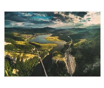 Картина на платно, Aerial View, 20x30cm