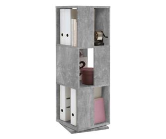 Vrtljiva arhivska omara odprta 34x34x108 cm betonska
