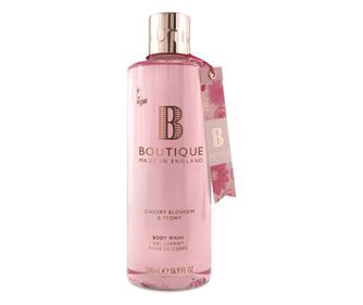 Душ гел BOUTIQUE Череша и Божур, веган, 500мл