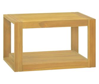 Επιτοίχιο Ντουλάπι Μπάνιου, 60x45x35 εκ., από Μασίφ Ξύλο Τικ