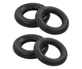 Komplet pnevmatik za bager in notranjih cevi, 4 kosi, 3.50-8 4PR, guma