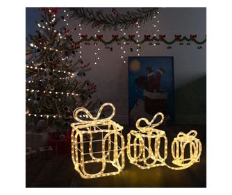 Božićni ukrasi poklon kutije 180 LED unutarnje/vanjske