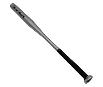 IdeallStore® Бейзболна бухалка, Home Run, Алуминий, 80 см, Сребро