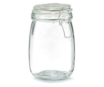 Steklenica z zamaškom, 1000 ml, Zeller