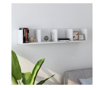 CD-k polca, fehr, 100 x 18 x 18 cm, laminlt faforgcslap