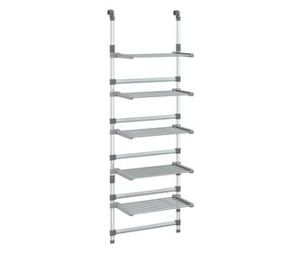 5-nadstropno viseče stojalo za sušenje perila aluminij