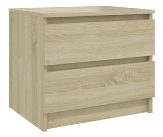 Nočna omarica sonoma hrast 50x39x43,5 cm iverna plošča
