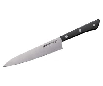 Μαχαίρι γενικής χρήσης Samura-Harakiri, ατσάλι AUS-8, 20 εκ., ασημί/μαύρο