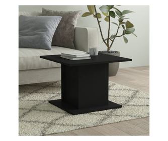 Stolić za kavu, crni, 55,5x55,5x40 cm, PAL