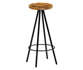 Scaune De Bar, 4 Buc., Lemn Masiv De Mango