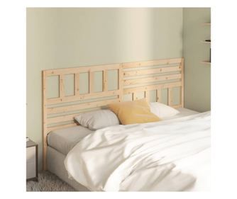 Κεφαλάρι Κρεβατιού, 206x4x100 εκ., από Μασίφ Ξύλο Πεύκου