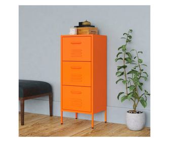 Narancssrga trolszekrny, 42,5x35x101,5 cm, acl