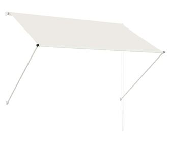 Copertină retractabilă, crem, 200 x 150 cm