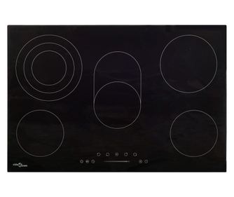 Plită ceramică cu 5 arzătoare, control tactil, 90 cm, 8500 W