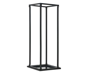 Fm tzifa trol, fekete, 37x37x113 cm