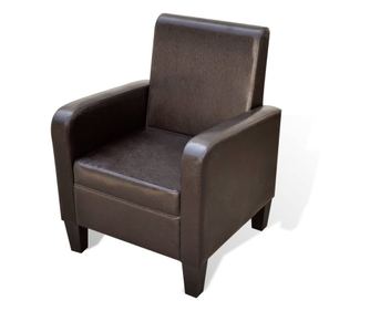 Fotoliu, maro, piele ecologică