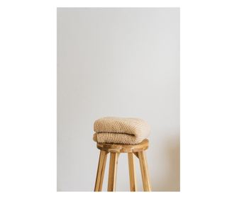 Patura tricotata manual pentru copii