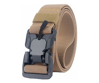 Pufo Tactical Army мъжки колан 3,8 x 125 см, магнитна катарама, бежов