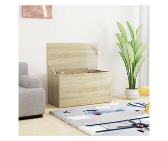 Κουτί Αποθήκευσης, Sonoma Oak, 84x42x46 εκ., Συνθετικό Ξύλο