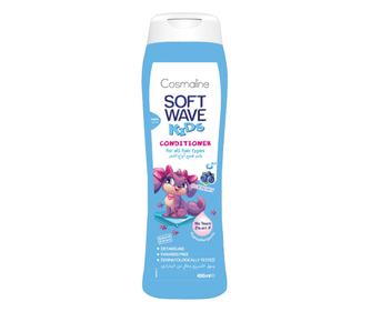 Cosmaline Soft Wave Kids, balsam cu ingrediente naturale pentru copii, aroma de afine, 400ml