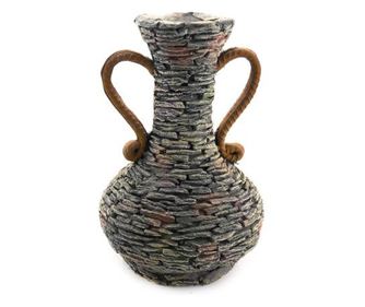 MCT kerti dekoráció, kerámia, edények, 27x27x40 cm