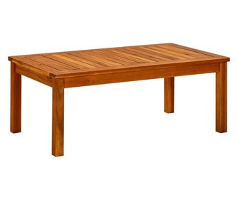 Vrtna klubska mizica 90x50x36 cm trden akacijev les