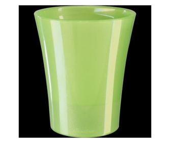 Самополиваща се саксия ARTE-DEA 1.25 L, прозрачна зелена, пластмасова
