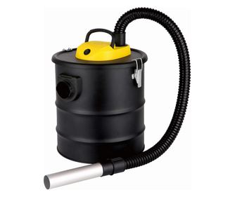 Прахосмукачка за пепел Rosberg R51001I, 1000W, 18 литра, HEPA филтър, Черен