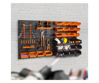 Organizator de perete, suport scule - 4 planse, 47 x 27 cm - Handy